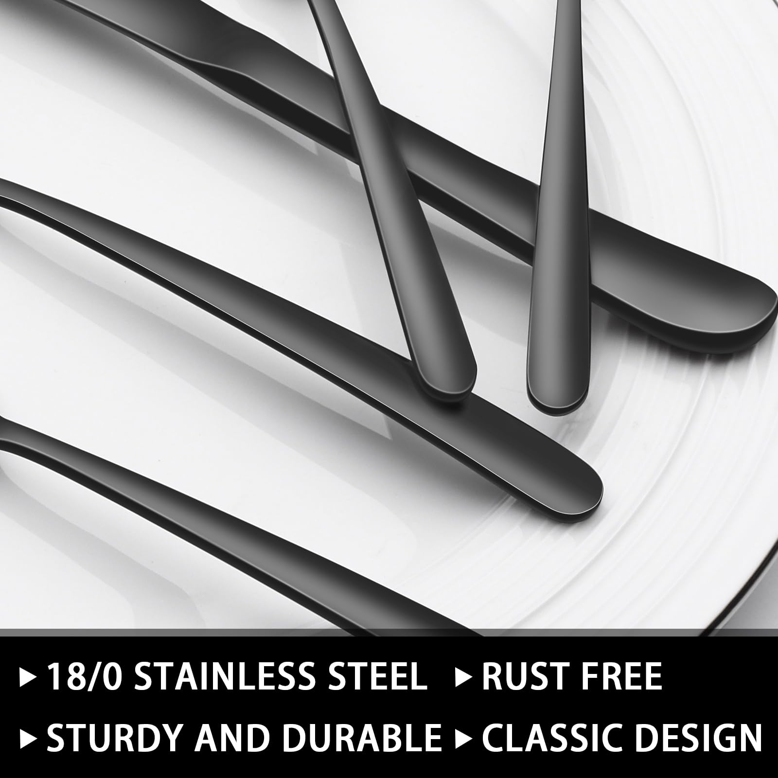 EWFEN heavy-duty stainless steel flatware for lasting daily use.