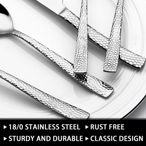 EWFEN mirror-polished flatware with clean lines and lasting shine.