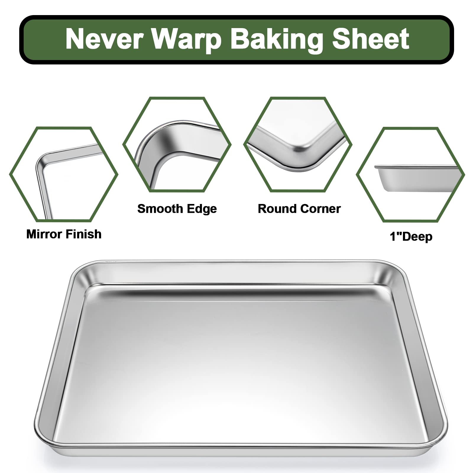 EWFEN nine-piece bakeware set for versatile meal prep in one bundle.