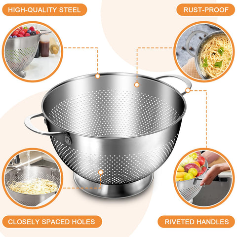 EWFEN wide rim frame provides stable handling during drainage