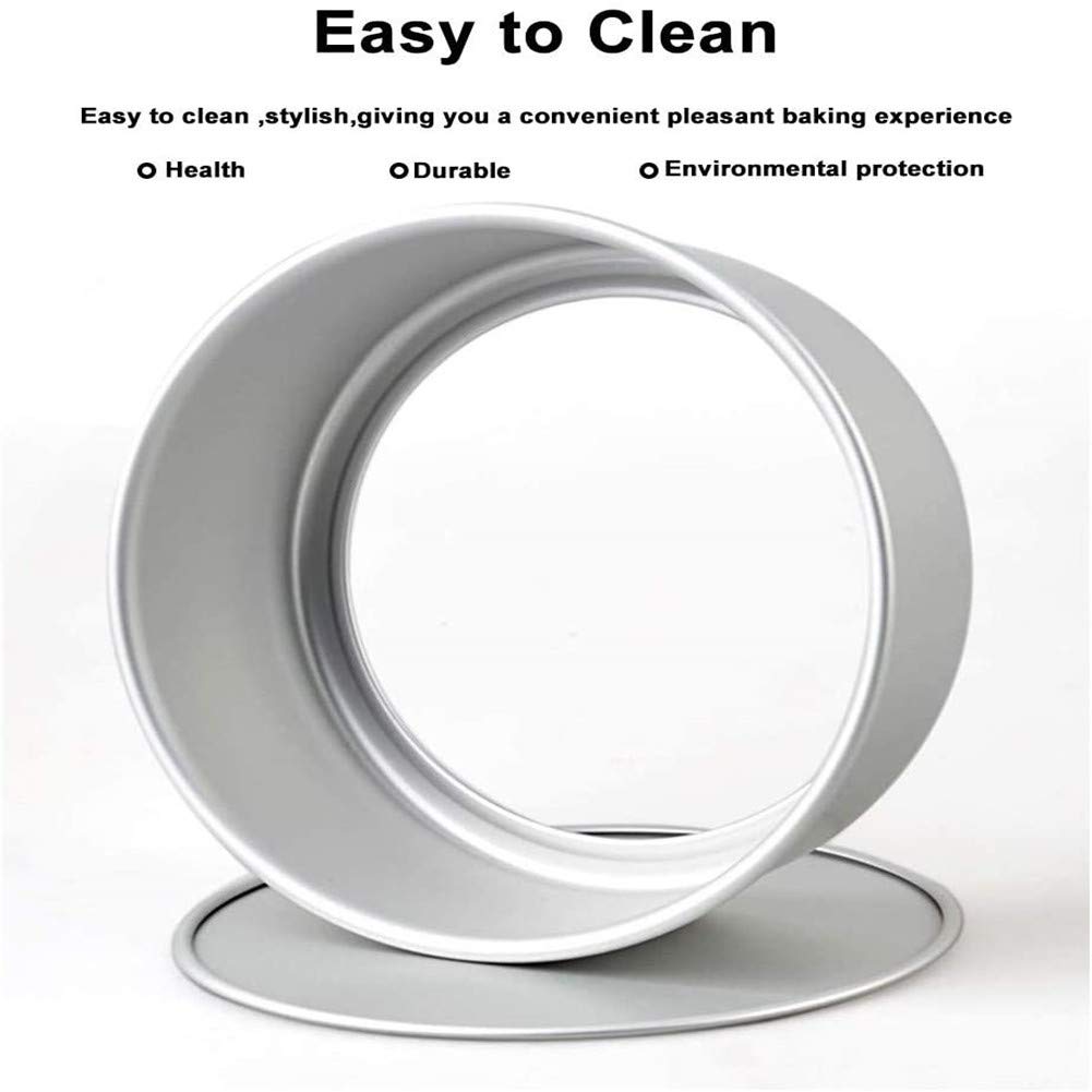 EXGOX nonstick interior enables smooth release of baked layers.