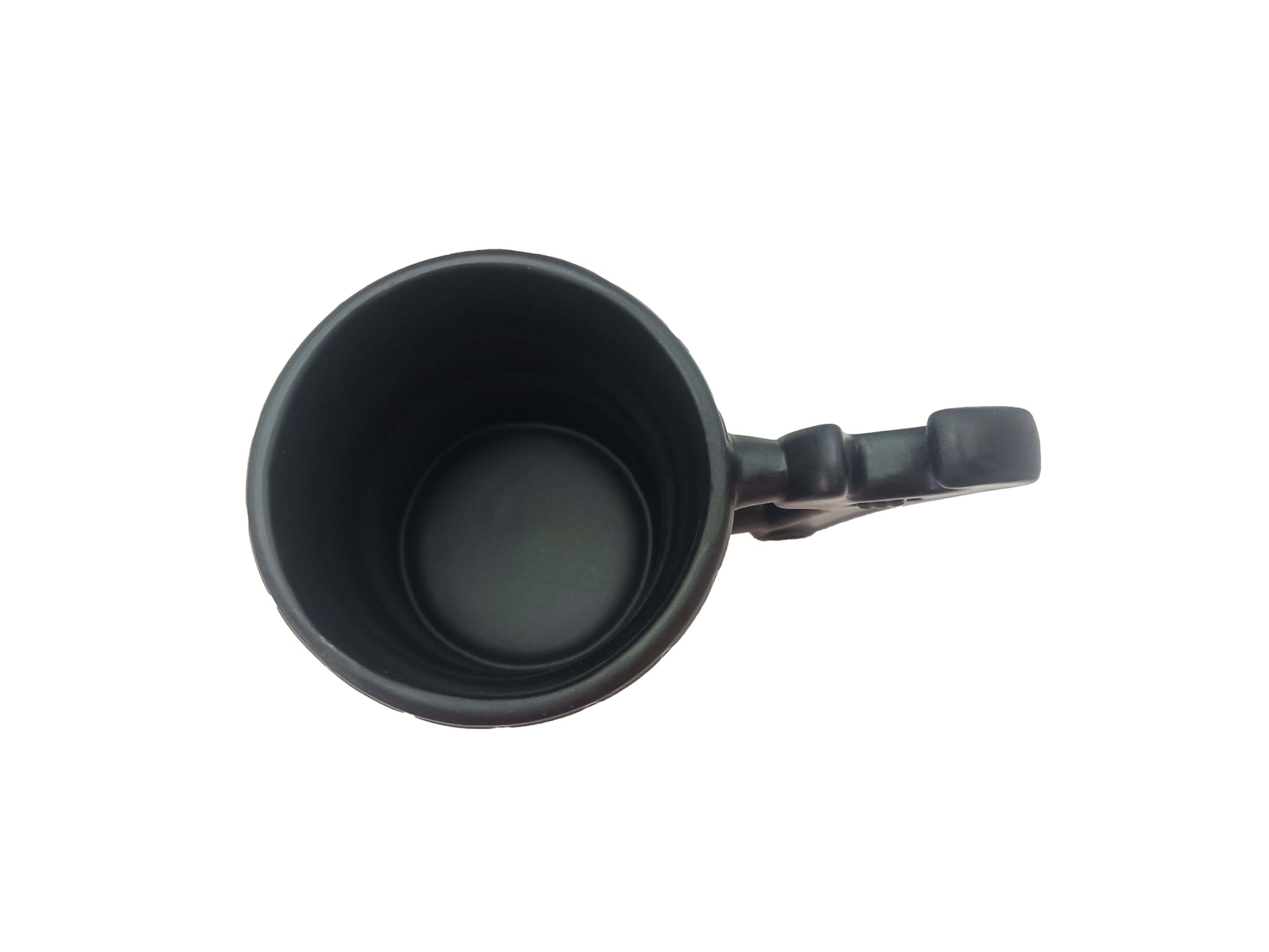 EXIGENT tire mug durable ceramic suits home or office use.
