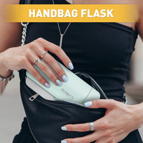Exllena Leak-proof cap with silicone seal for bag-safe travel.