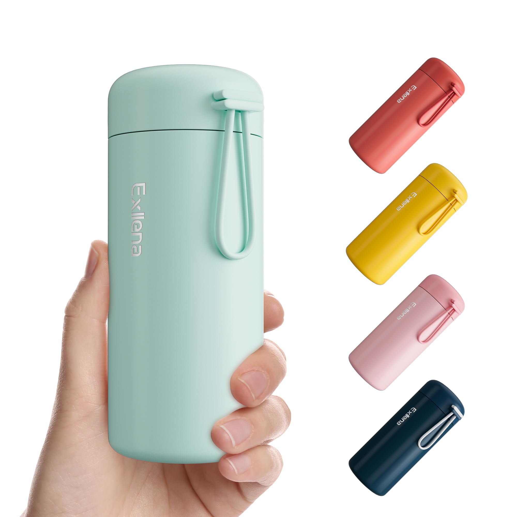 Exllena Small Water Bottle with compact size for on-the-go hydration.