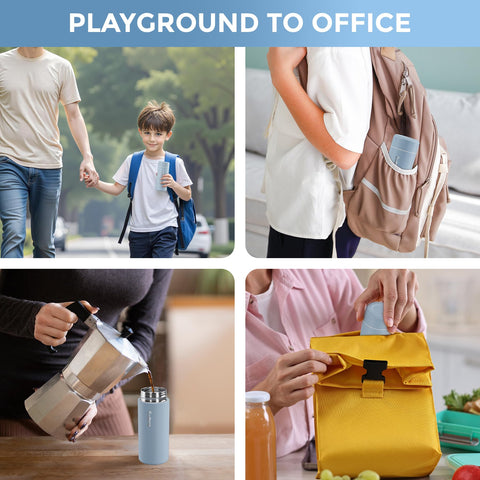 Exllena travel-friendly bottle ideal for commutes and trips.