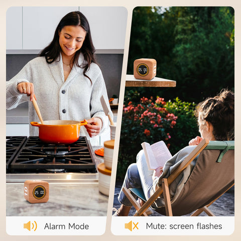 Exlliy timer with gravity-sensor display makes timing easy