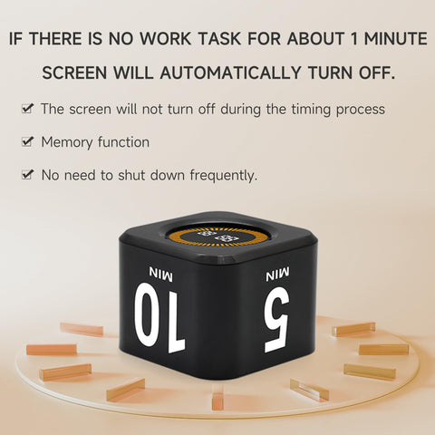 Exlliy timer on a desk setup in home or classroom