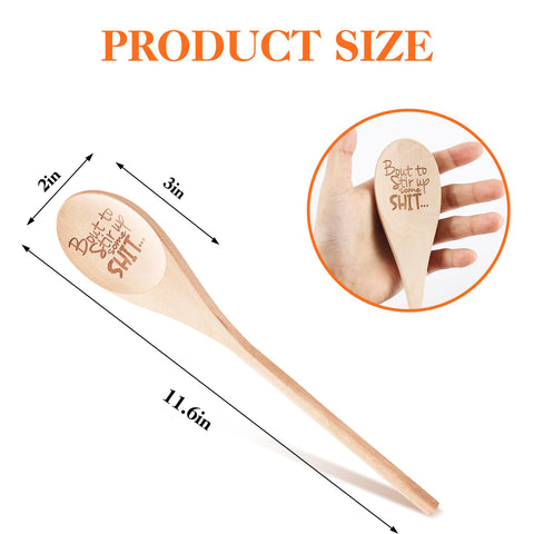 EYEOO spoon in deep pot for easy, controlled stirring and reach.