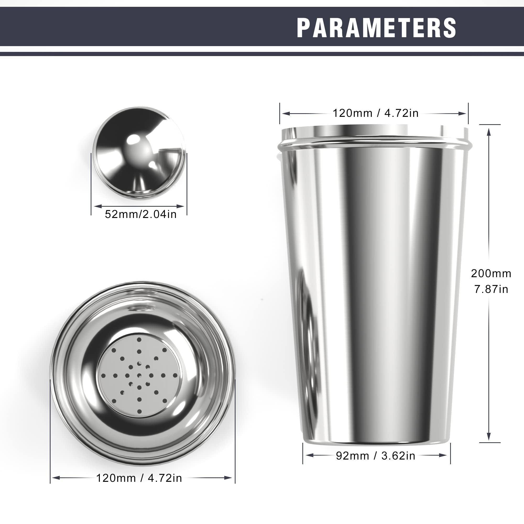 Eyesys hand wash safe design supports simple home bar use.