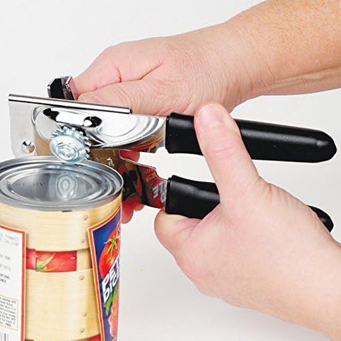 EZ-DUZ-IT Deluxe Can Opener heavy-gauge steel construction for lasting use in kitchens.