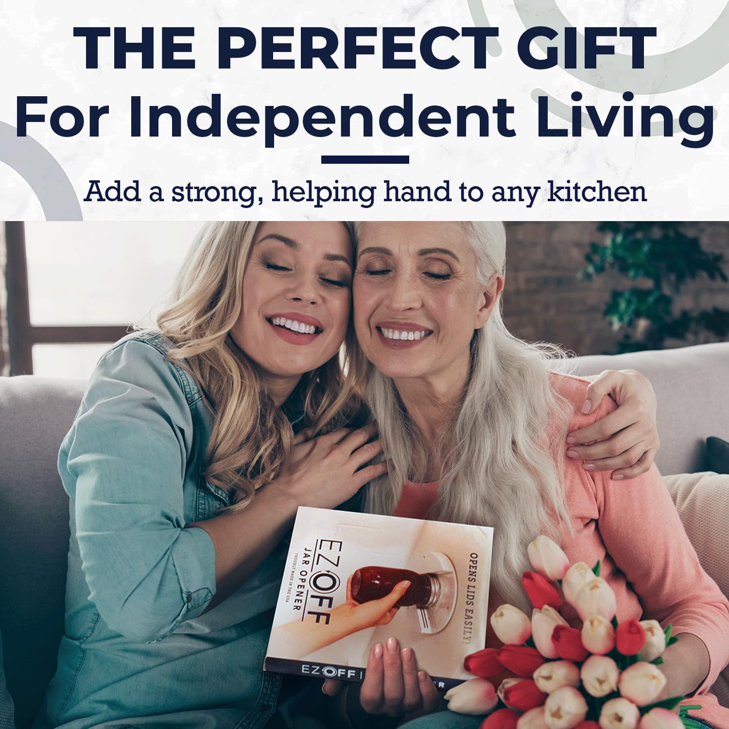 EZ Off gift for seniors and caregivers supports easier daily tasks.