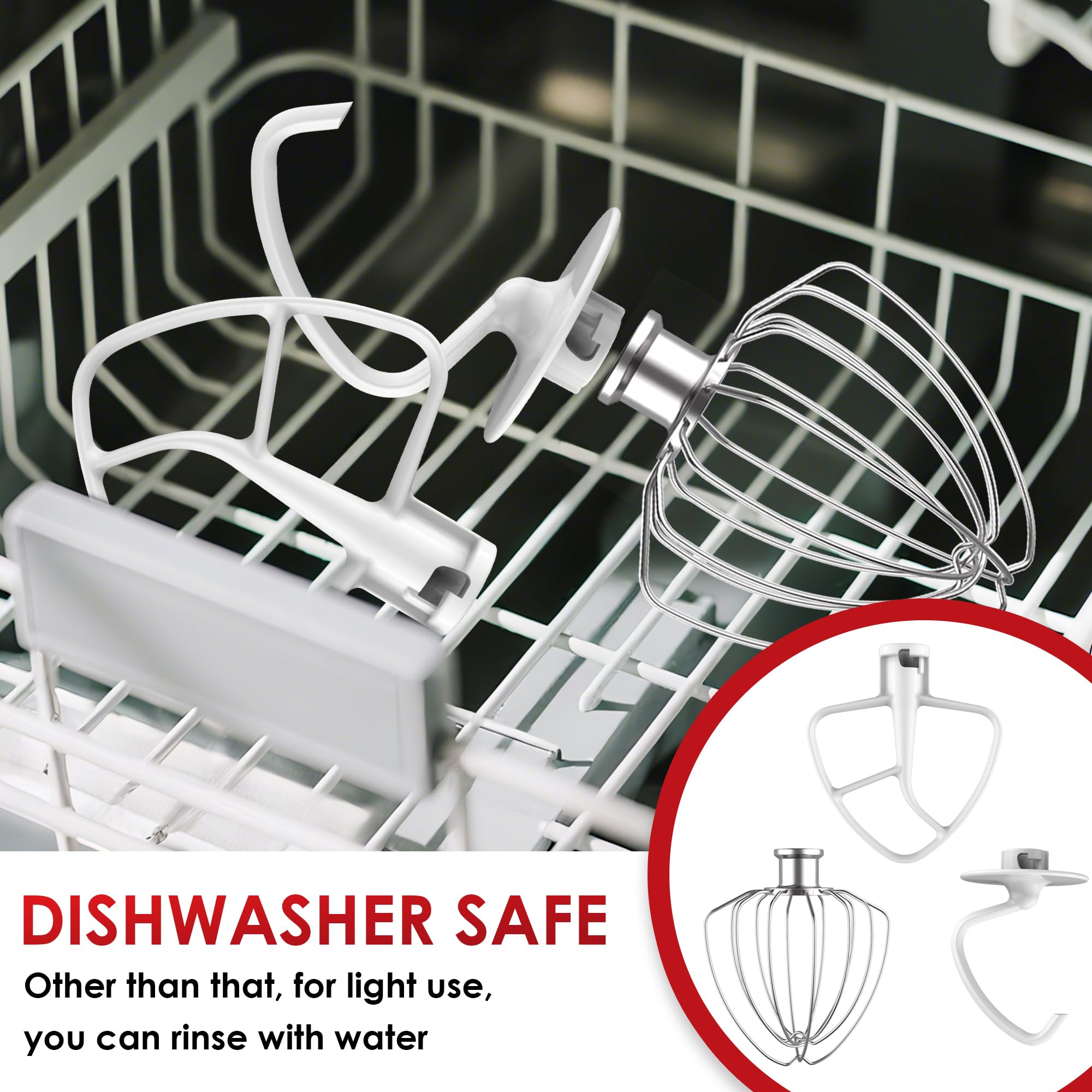 Ezato aluminum-core construction attached for long-lasting baking attachments