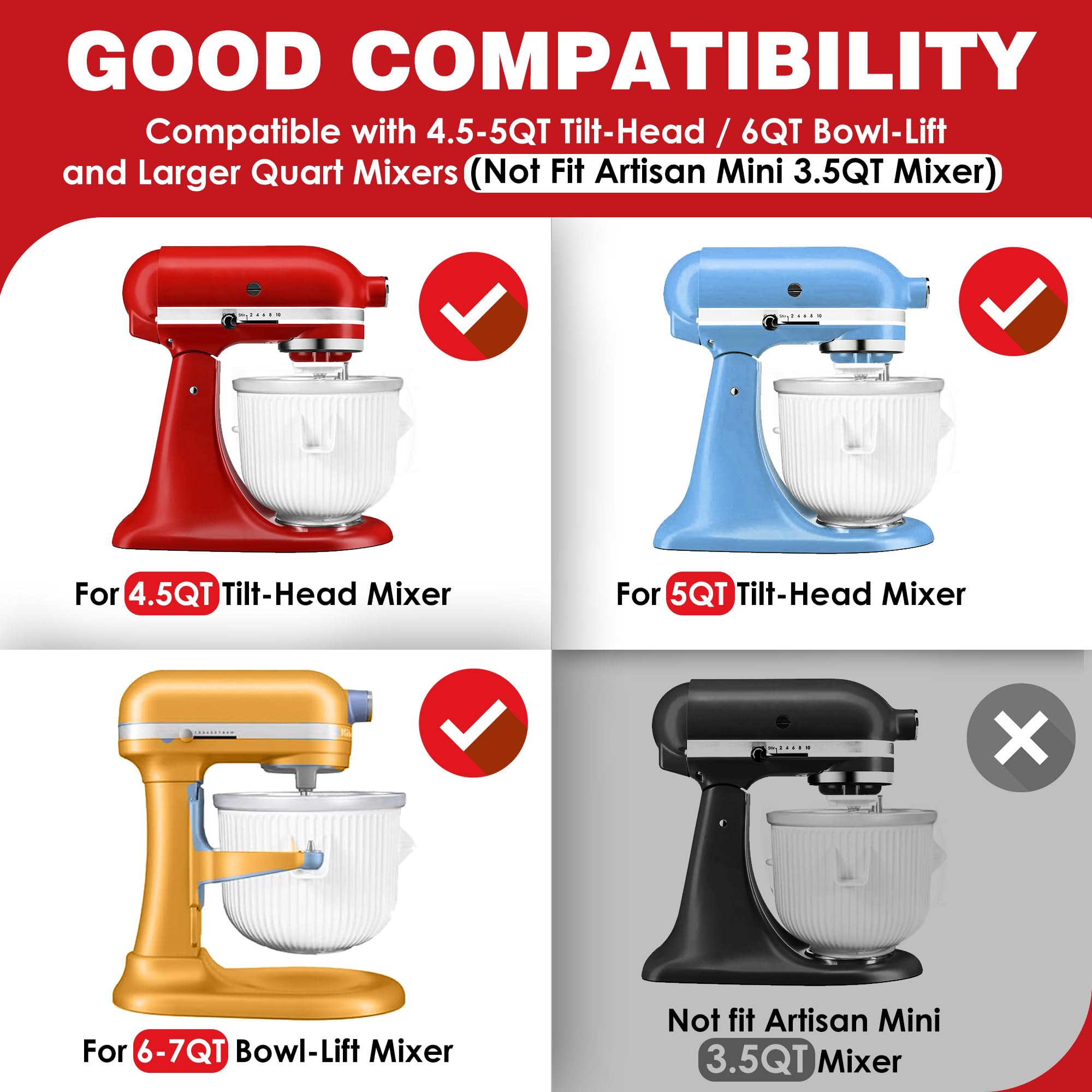 Ezato attachment featuring simple setup with clear instructions for effortless dessert creation.