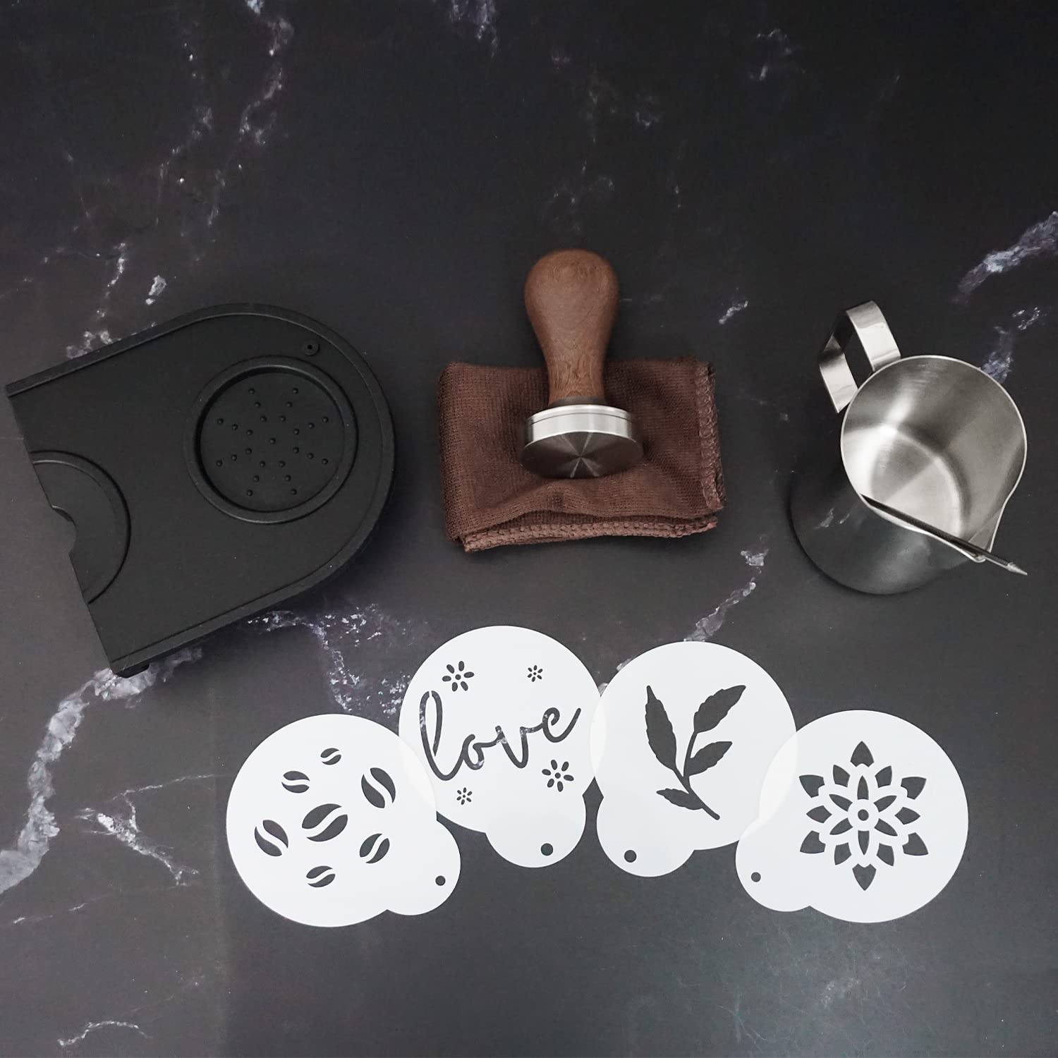 Ezebesta instructional set for elevating home coffee rituals.