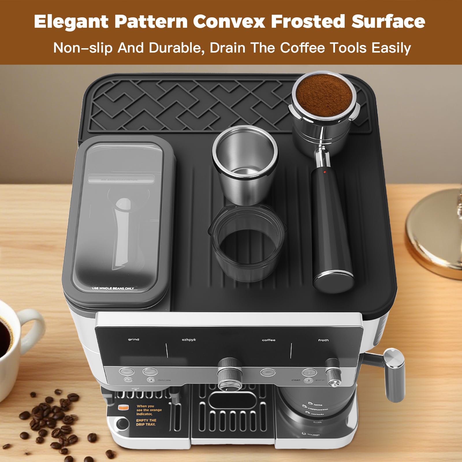 EZHPYK odorless BPA-free silicone provides hygienic surface protection.