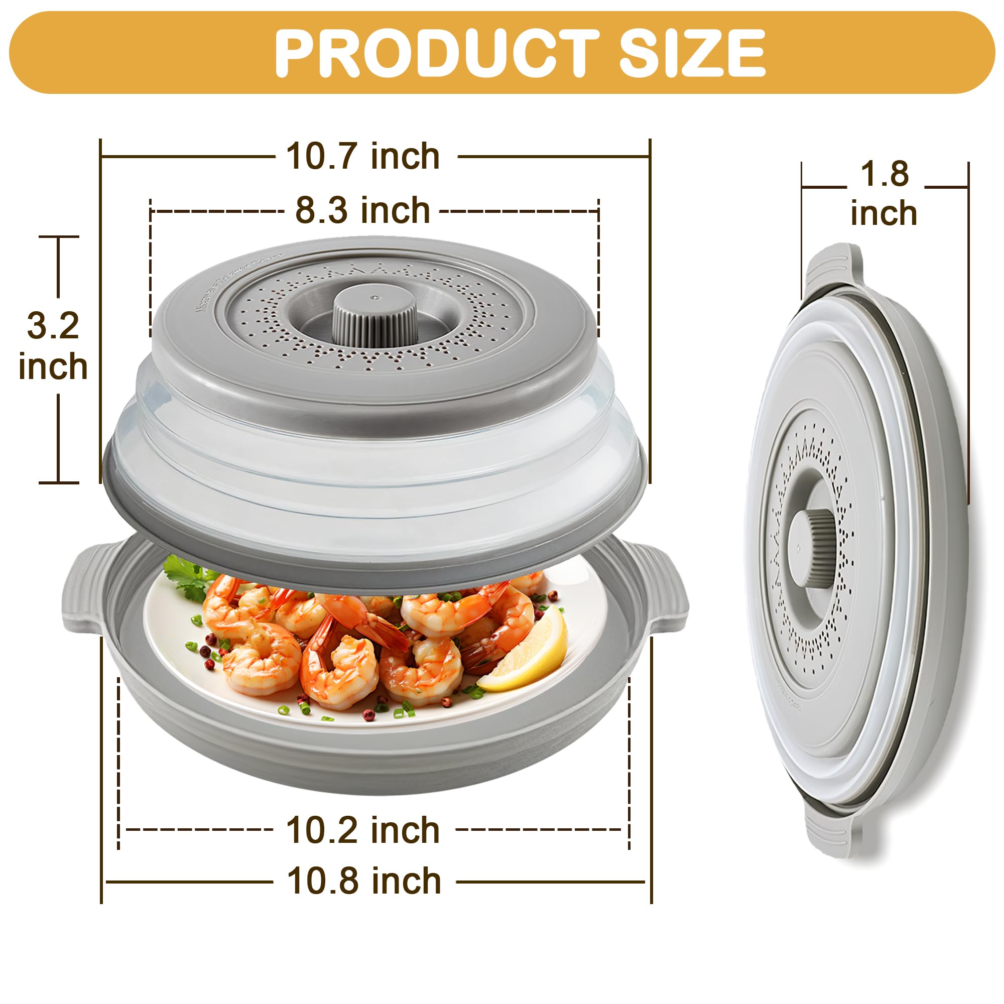 EZMO wide thickened handles improve grip when lifting hot dishes