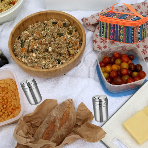 EZYoutdoor versatile spice set for cinnamon, cumin, and rosemary on hikes.