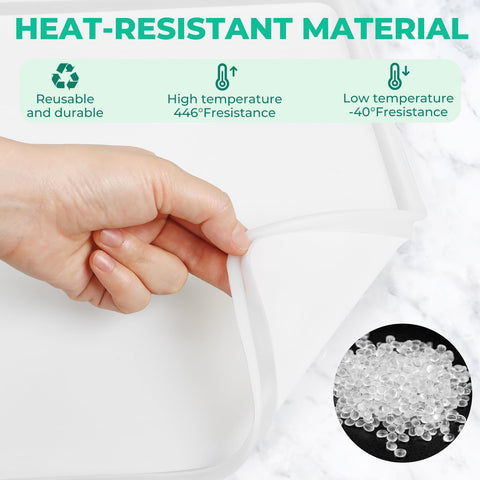 FAAYUCK dishwasher-safe silicone tray helps quick cleanup after chips and snacks.