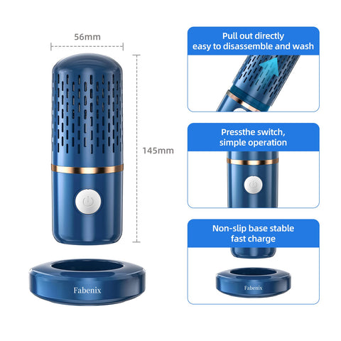 Fabenix cleaning machine top view with accessible lid for easy cleaning