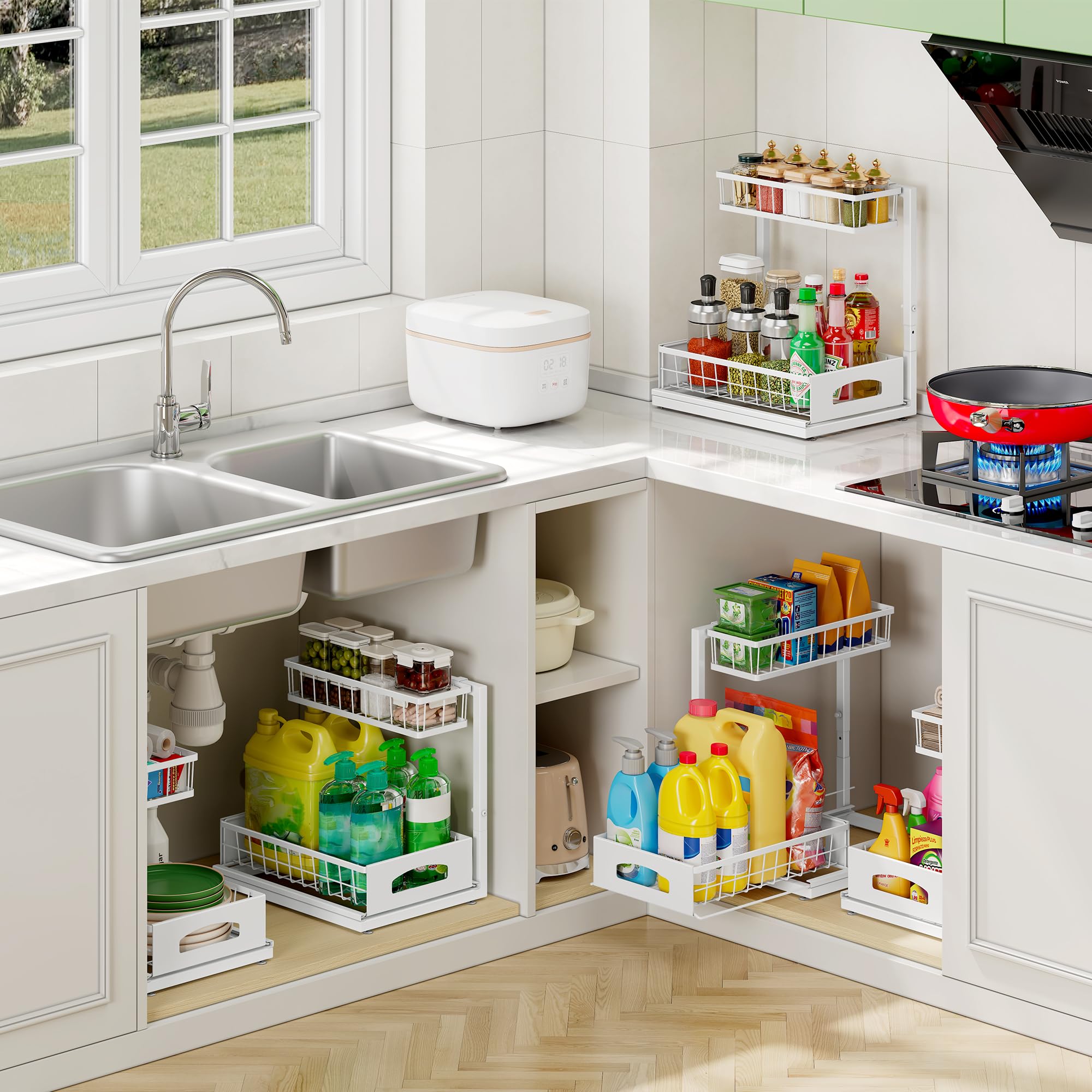 Thick wire construction and reinforced design from Fabutier ensures durability.