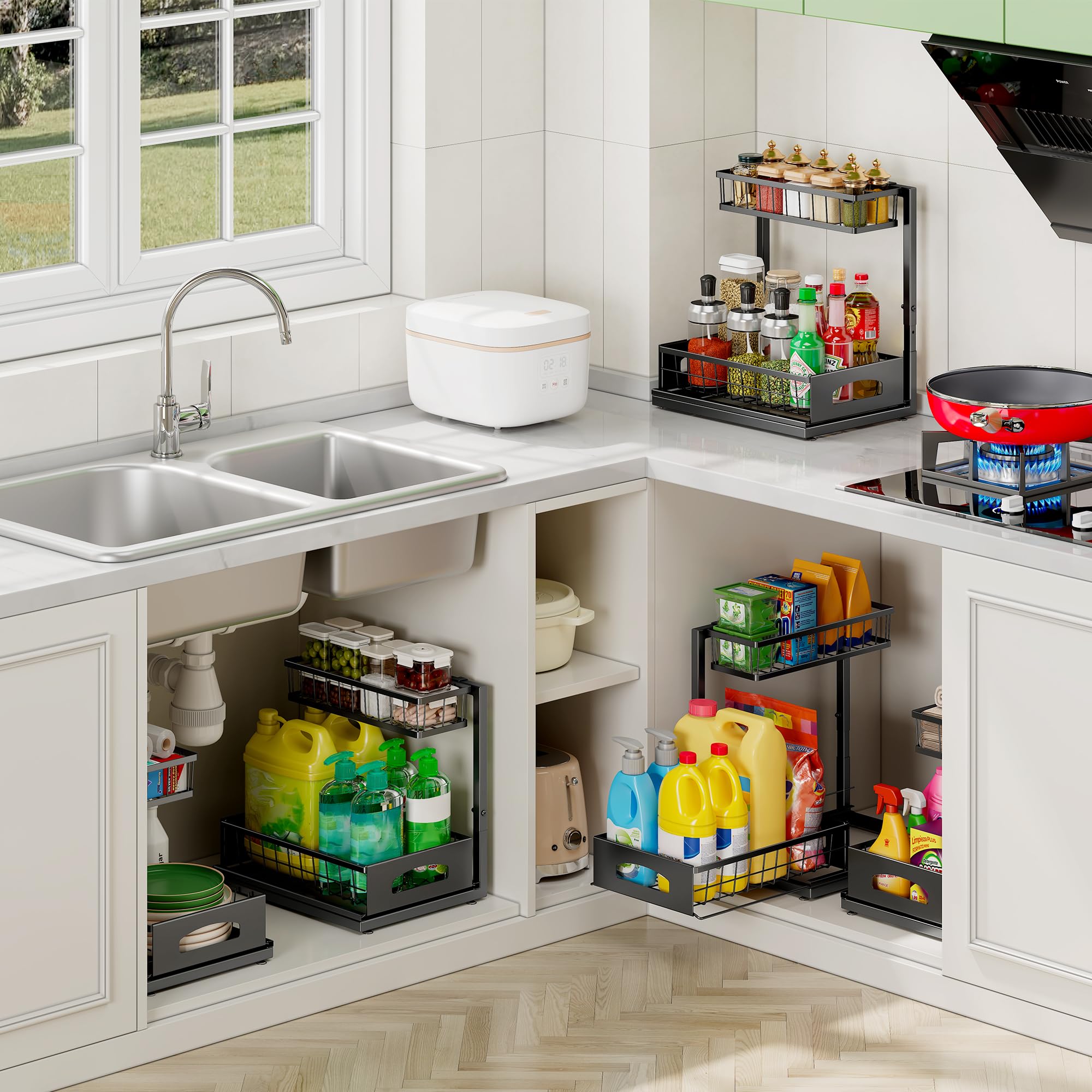 Fabutier rust-proof finish,enduring under damp kitchen or bathroom conditions