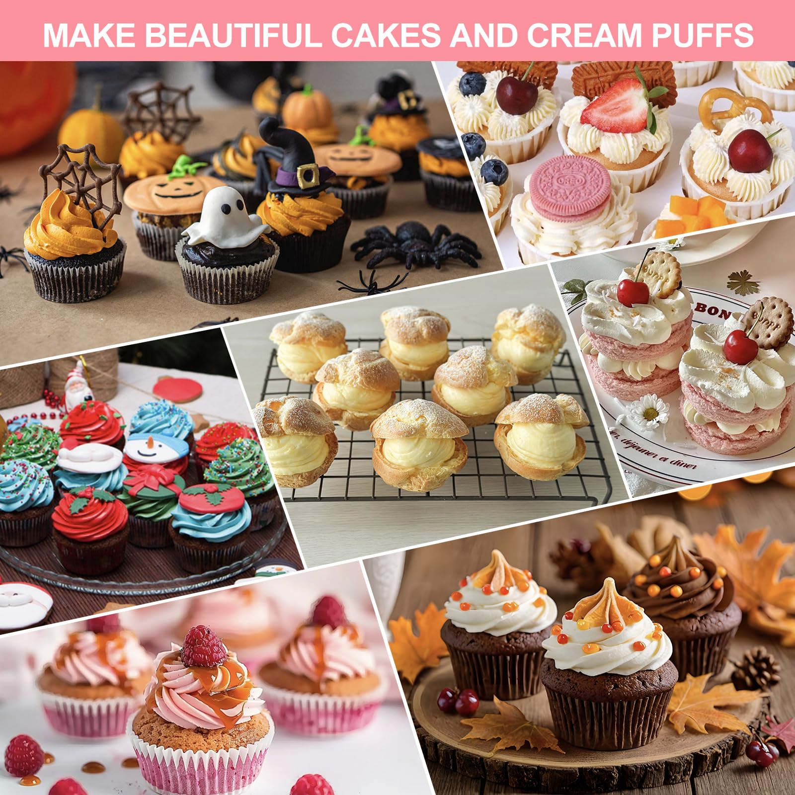 FACIACC beginner-friendly decorating kit design for parties and family baking