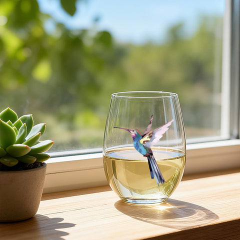 Facoyans stemless wine glass stability reduces spills during casual gatherings.
