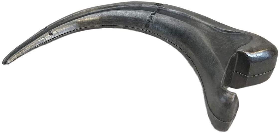 Factory Entertainment Jurassic Park raptor claw bottle opener, side view, built to last through gatherings