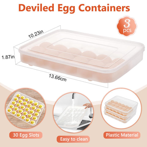 Faculx injector kit with seven needles for precise deviled egg decorating