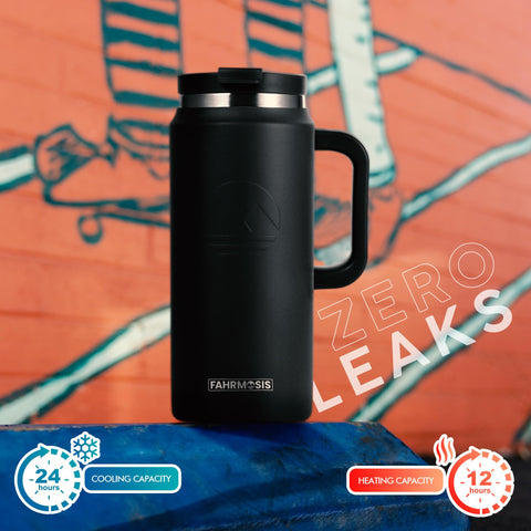FAHRMOSIS 18-8 stainless steel construction resists rust and wear.