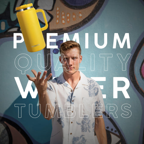 FAHRMOSIS yellow finish adds style to daily hydration routines
