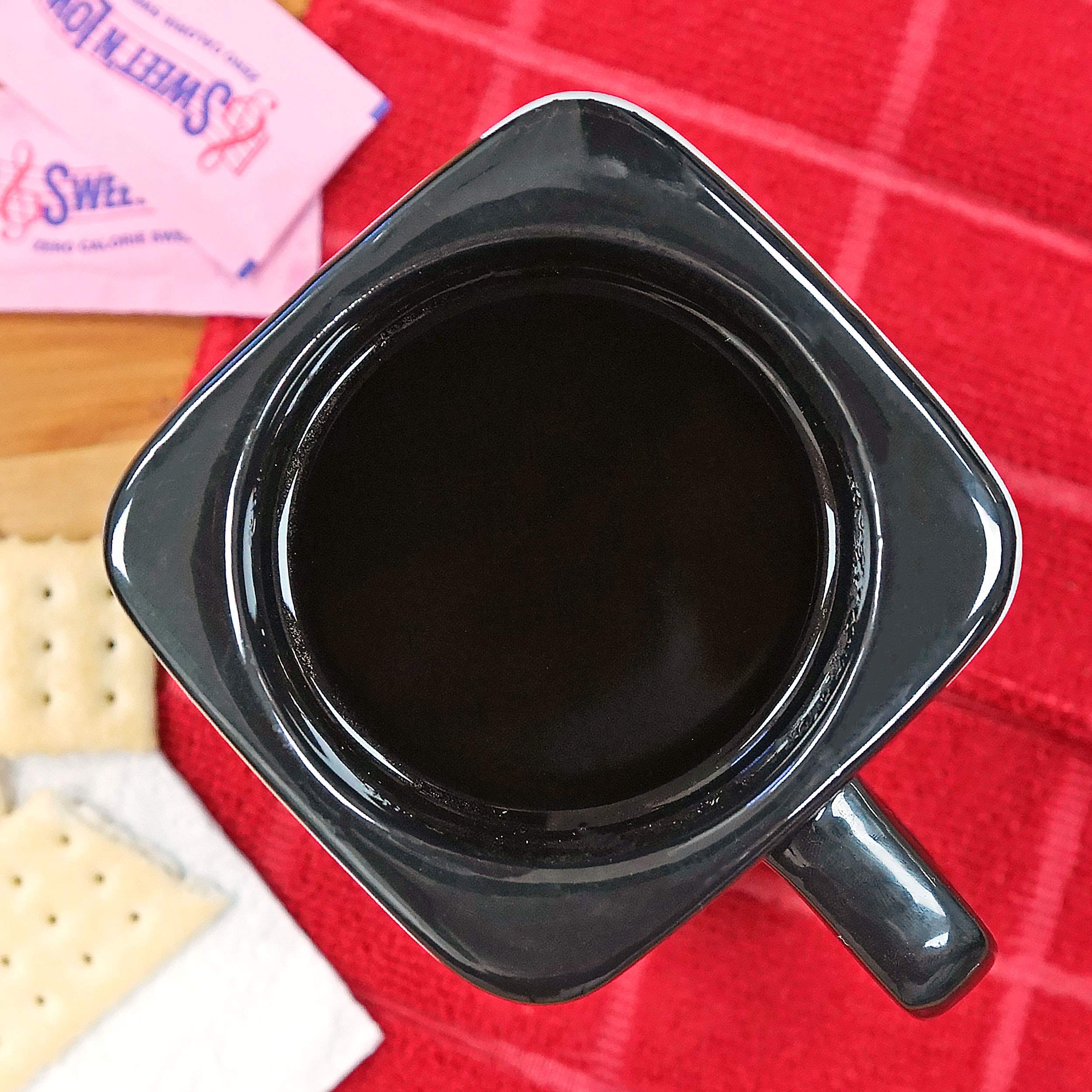 Fairly Odd Novelties Instant Camera Mug is dishwasher-safe and easy to clean