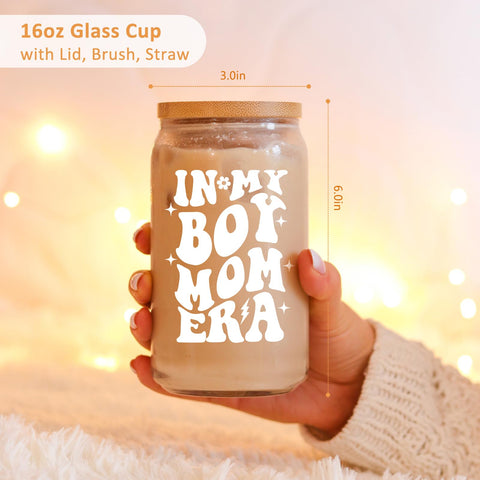 Fairy's Gift Boy Mom Era stainless steel straw included for reusable sipping