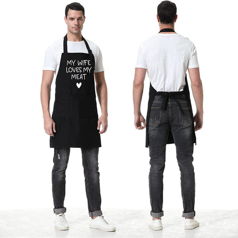 Fairy's Gift men's gift apron from wife for special occasions.
