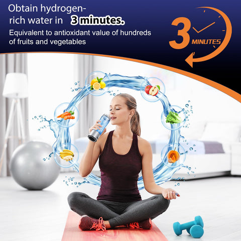 Fakllod hydrogen water bottle 460ml capacity supports daily hydration needs.