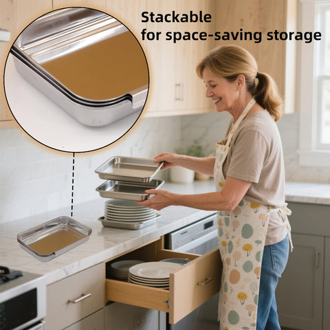Falichchch breading set oven safe for versatile cooking