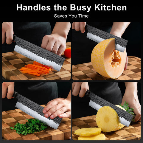 Anti-rust nitriding technology protects blade during meal prep