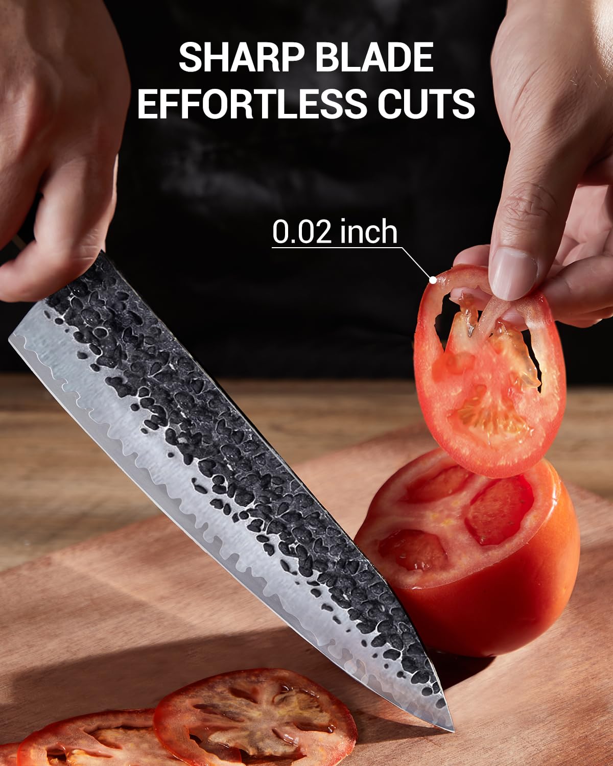 FAMCÜTE high hardness HRC 62 helps maintain sharpness during busy tasks.