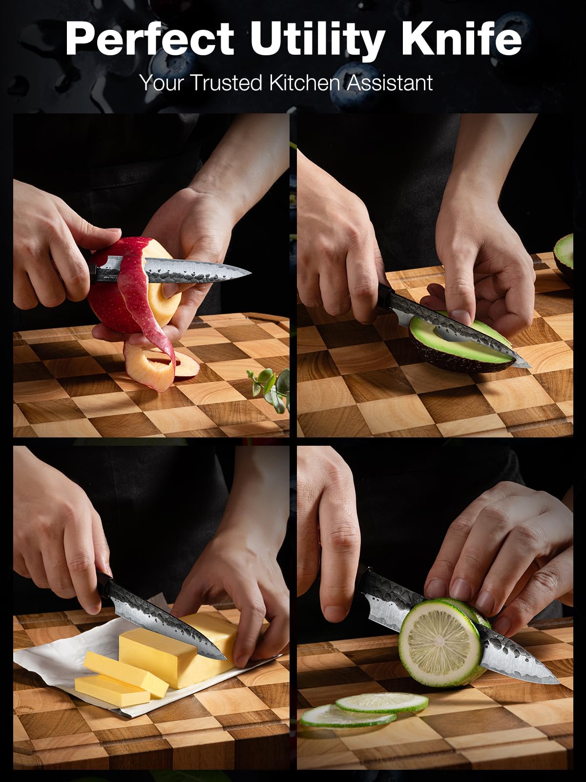 FAMCÜTE paring knife compact design ideal for small prep spaces