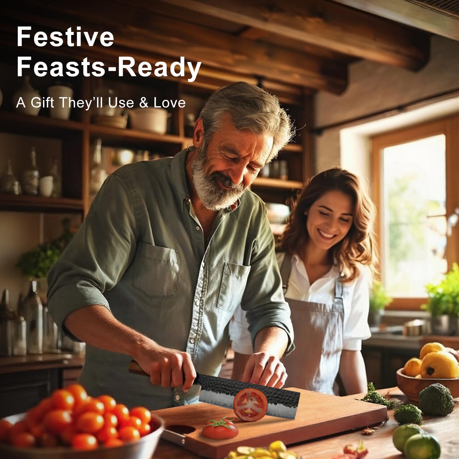 Premium gift-worthy chef knife from FAMCÜTE