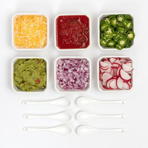 FAMHH reinforced porcelain bowls withstand daily use, avoiding chips.