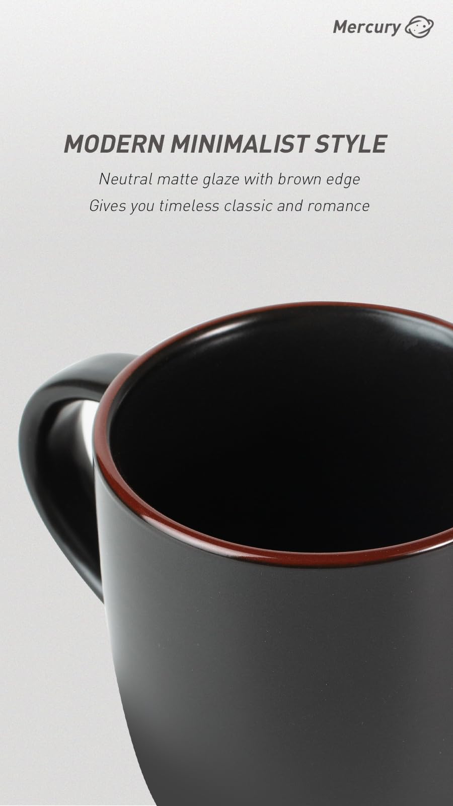 famiware Mercury mug in bright multi-color set, perfect for tea or cocoa