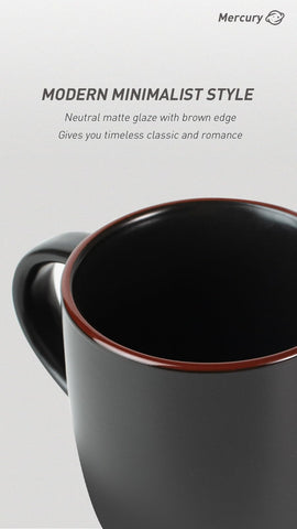 famiware Mercury mug in bright multi-color set, perfect for tea or cocoa