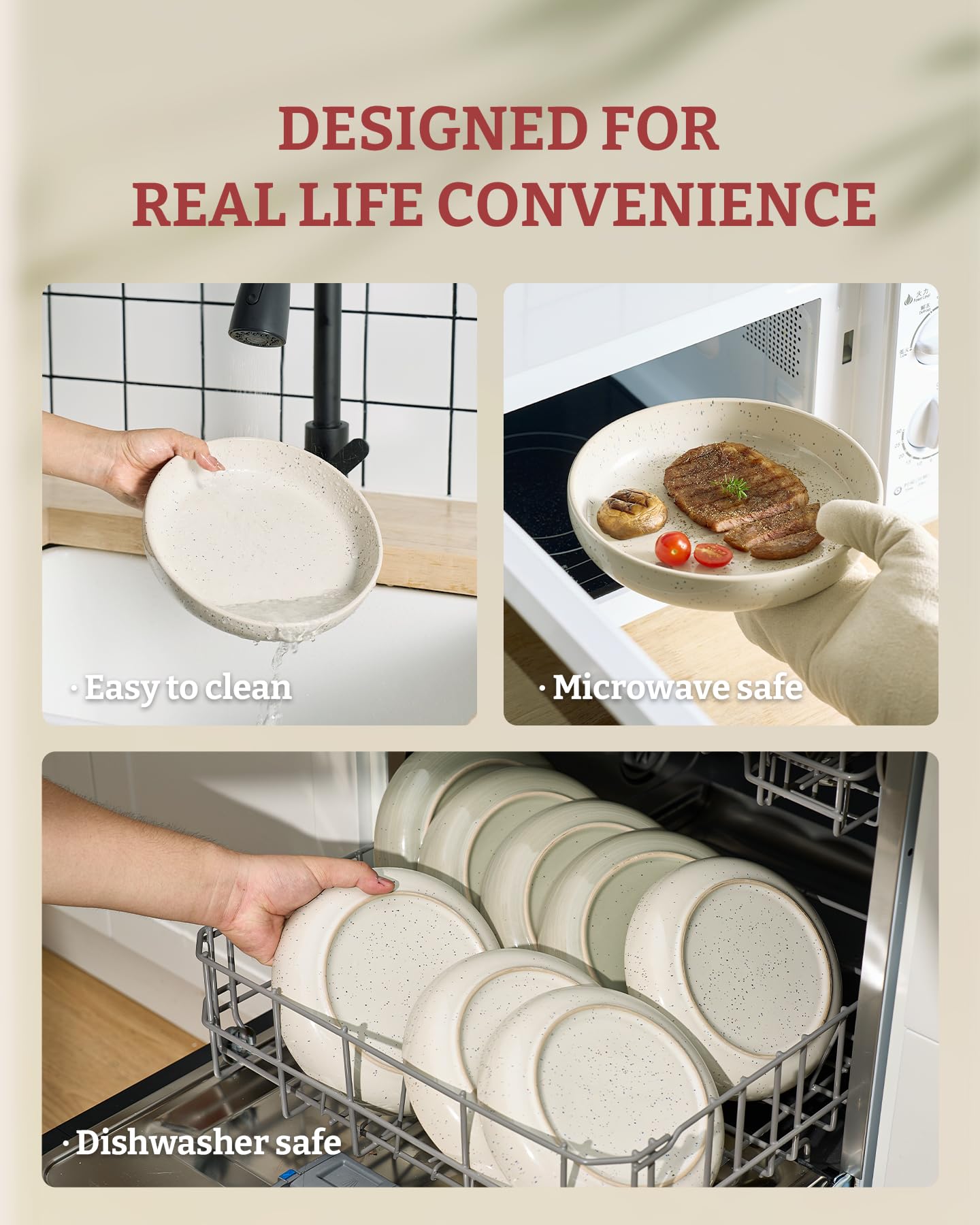 Famiware Milkyway stackable design saves cupboard space
