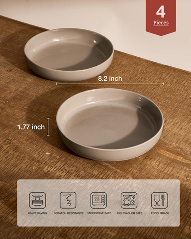 Famiware Milkyway 33oz salad bowls 4-pack ideal for entertaining
