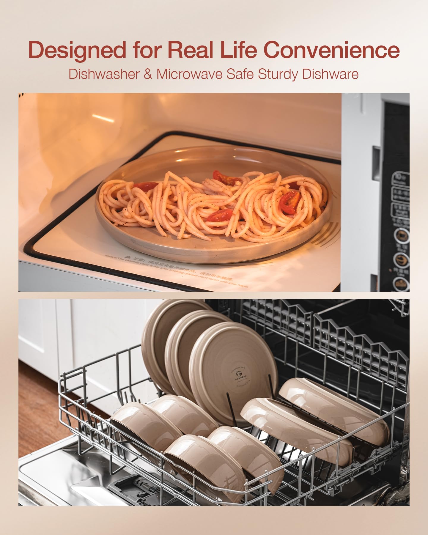 Famiware Milkyway dishware safe for microwave use and dishwasher
