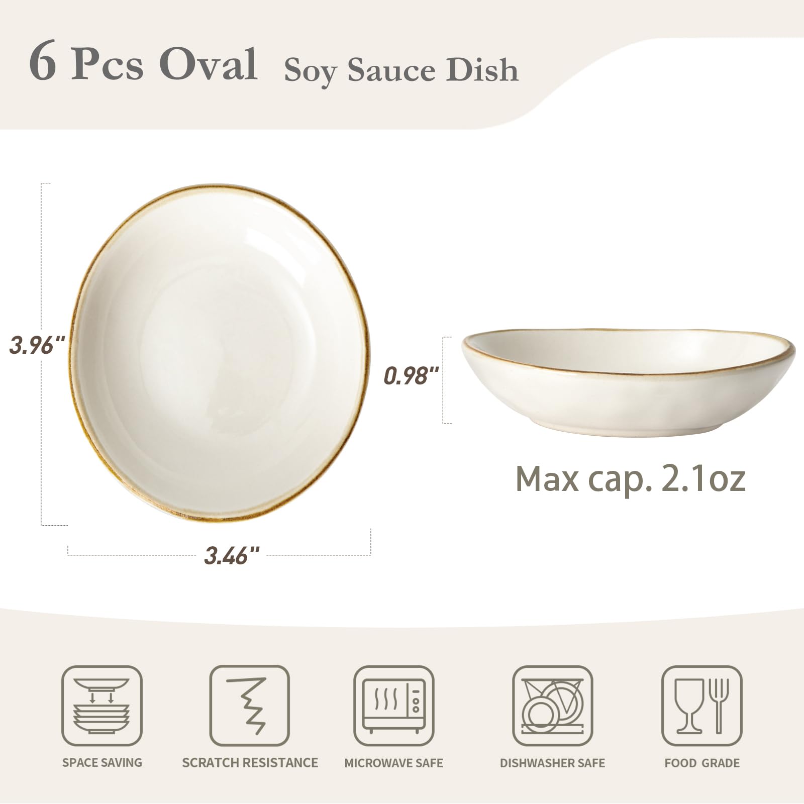 Famiware Ocean ceramic dish set showing dishwasher and microwave safety