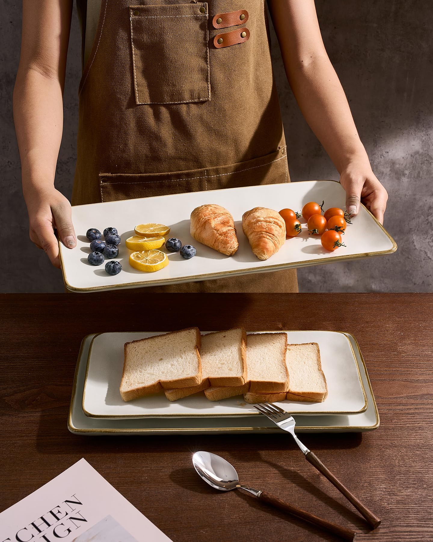 Famiware Ocean Series small platter for desserts and fruit