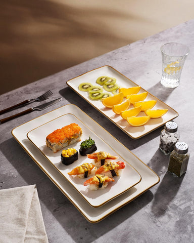 Famiware platter arranged for stylish entertaining and snacking.