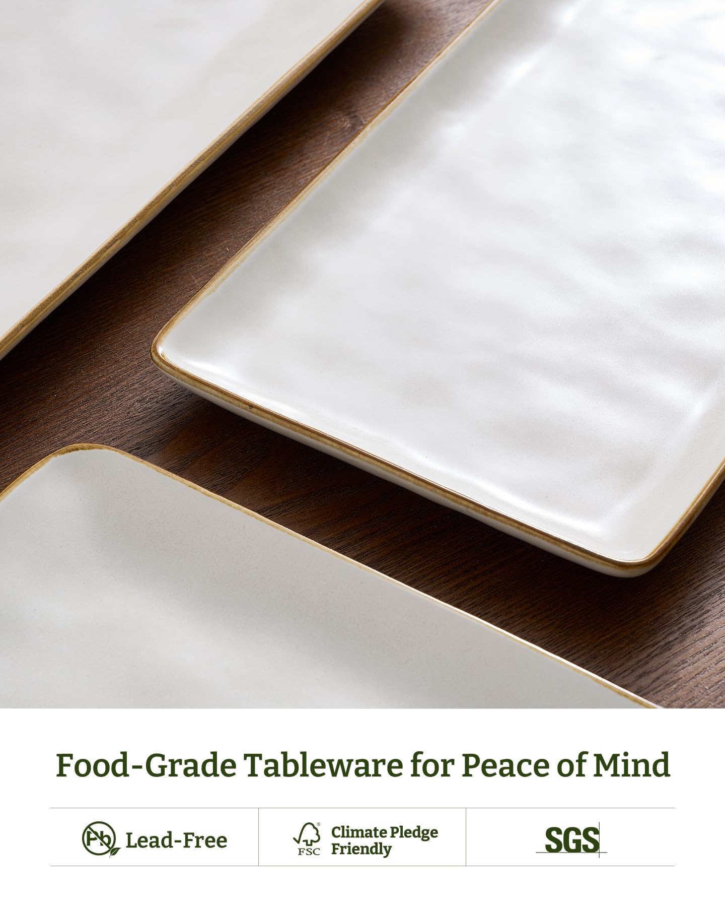 Famiware platter sized for turkey roast or main courses.